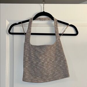 Abercrombie & Fitch Tan Crop Top
